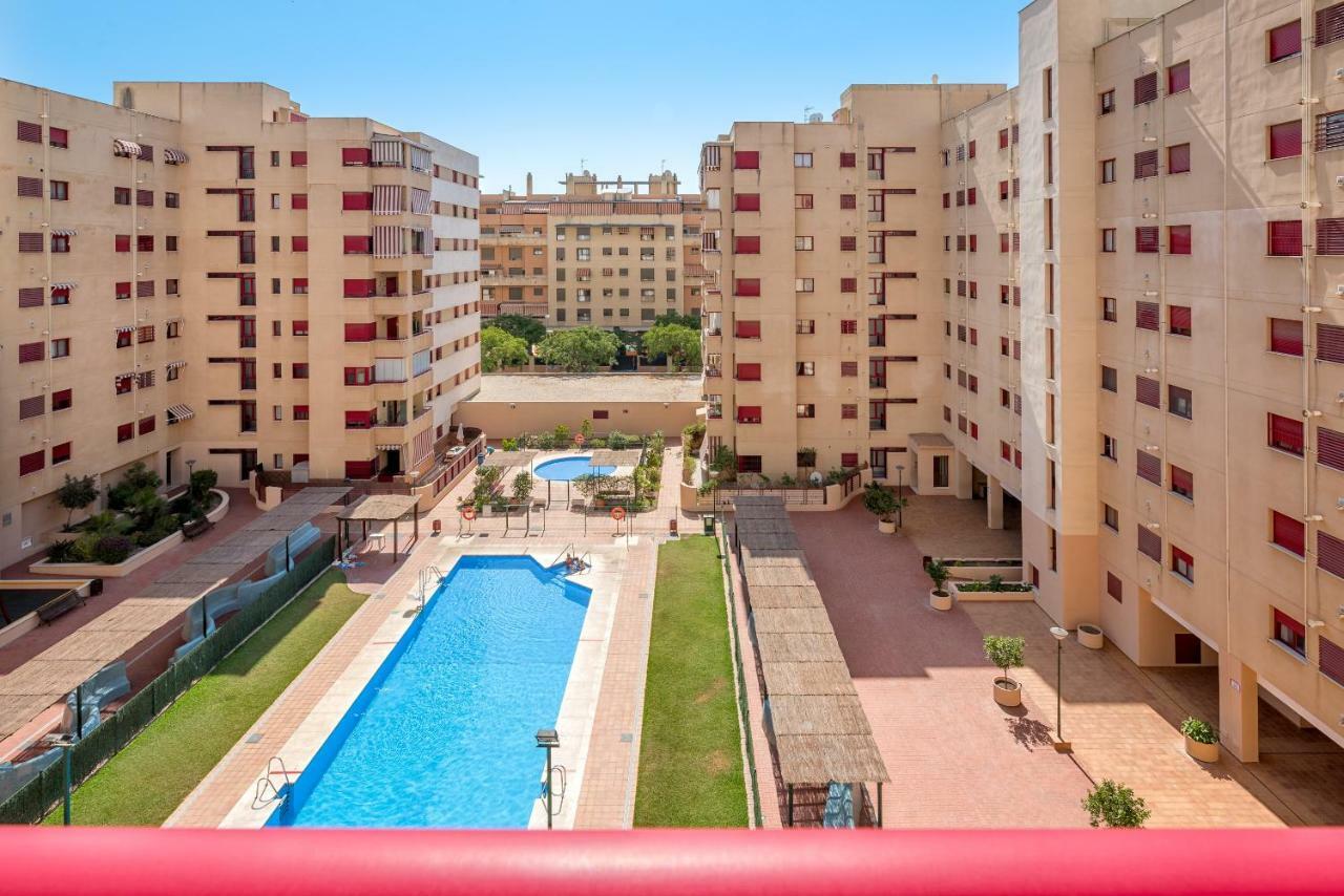 Apartamento Parque litoral Malaga Bagian luar foto